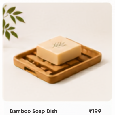 Bamboo Soap Dish