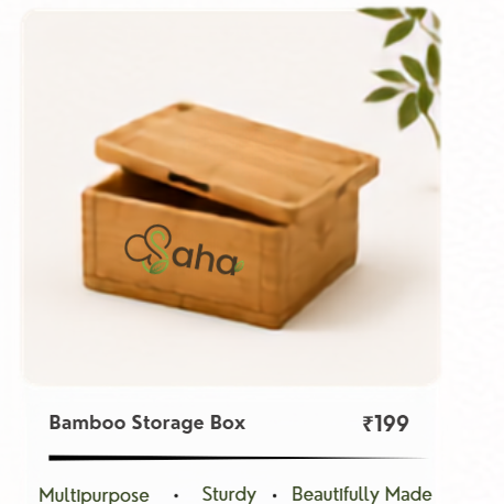 Bamboo Storage Box
