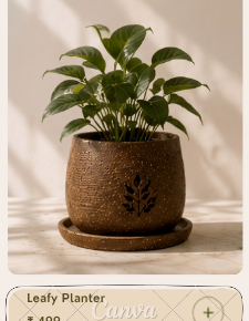 Leafy Planter