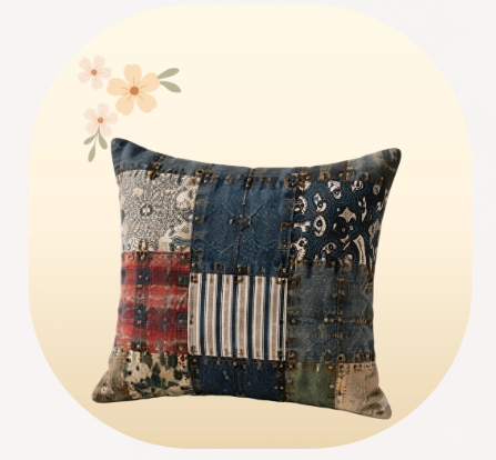 Upcycled Cushion Cover