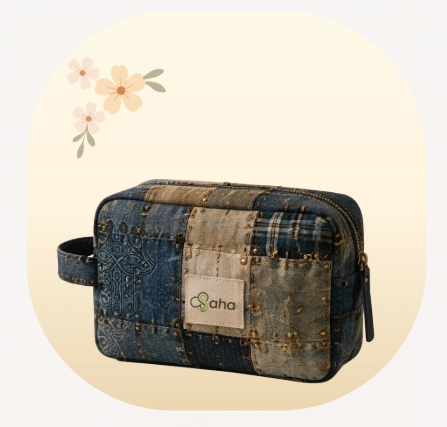 Upcycled Dopp Kit